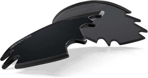 Miniatura 2 de BLAZERBUCK Lentes de repuesto polarizadas y kit de calcetines para Oakley Jawbone Racing Jacket - Negro ventilado