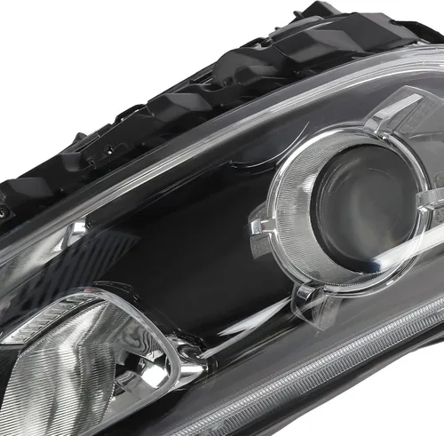 Miniatura 7 de Faro delantero halógeno con faros LED DRL, lámparas de pasajero derecho para Kia Forte Sedan 2019 2020 2021 (2019-2021Kia Forte Sedán, lado derecho)