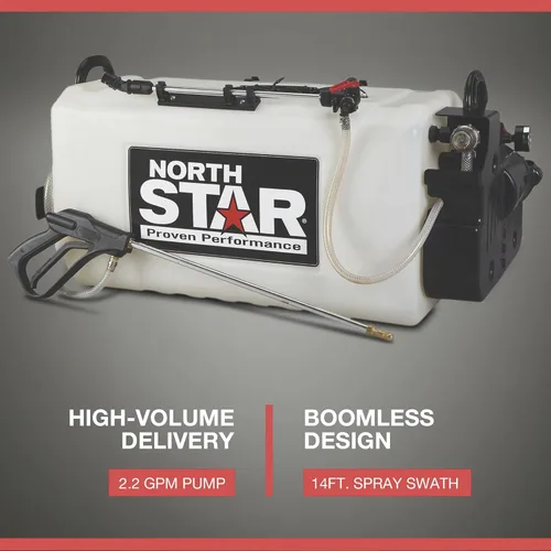 Miniatura 2 de NorthStar Rociador de transmisión y punto sin pluma ATV - Capacidad de 26 galones, 2.2 GPM, 12 voltios