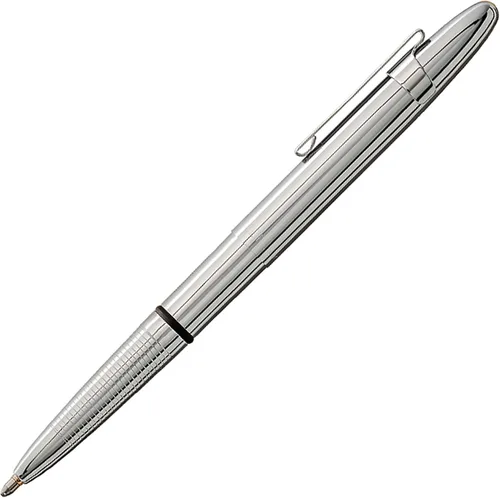 Miniatura 8 de Fisher Bolígrafo Espacial Bullet, Luna Azul, Bolígrafo, Latón, Tinta Negra, Clip de Bolsillo, Caja de Regalo Azul Luna