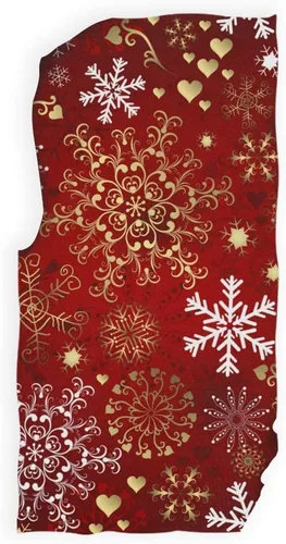 Miniatura 5 de Pfrewn Toallas de mano de copos de nieve de Navidad de 16 x 30 pulgadas, toalla de baño retro con purpurina, ultra suave, altamente absorbente, Copo