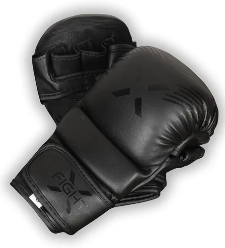 Miniatura 3 de Guantes MMA para hombres y mujeres, de primera calidad, con palmas abiertas, perfectos para UFC, artes marciales, Muay Thai, punzonado y kickboxing