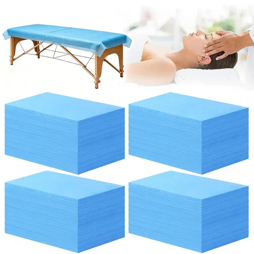 Miniatura 9 de Sábanas desechables de 31 x 71 pulgadas, gruesas, impermeables, de tela no tejida, para mesa de masaje, protector transpirable para terapia