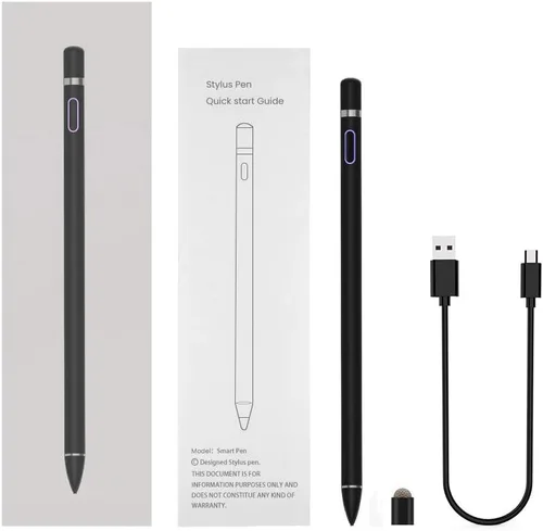 Miniatura 8 de Lápiz óptico para pantallas táctiles, lápiz activo, bolígrafos digitales inteligentes, estilista de punta fina, compatible con iPhone, iPad Pro Air