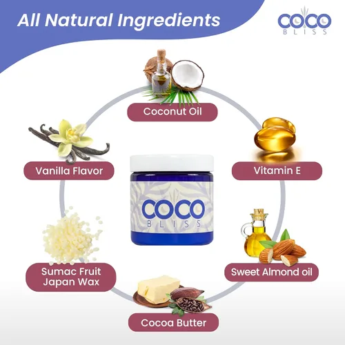 Miniatura 3 de Coco Bliss Lubricante natural de aceite de coco, hidratante íntimo, lubricante para él y ella, aceite de masaje personal, hidratante suave y sedoso