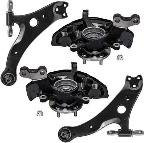 Miniatura 218 de Detroit Axle - Kit de 4 brazos de control delanteros para Ford Mustang 05-10, 2 brazos de control inferiores, 2 puntales 2005 2006 2007 2008 2009