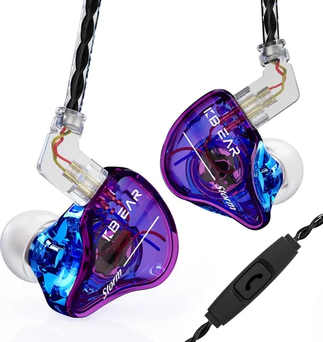 Miniatura 18 de YINYOO KBEAR KS1 Auriculares USB C con Sonido Cristalino, Auriculares Tipo C con Micrófono y Control de Volumen para iPhone 16/17
