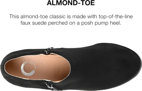 Miniatura 4 de Journee Collection Botines de tobillo de corte bajo con suela cómoda para mujer