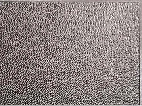 Retro-Art 703535 - Paneles de pared para cocina, paquete de 10 unidades, rústicos metálicos de panal de pared en plata, PVC, 24.5 x 18.5, cubierta