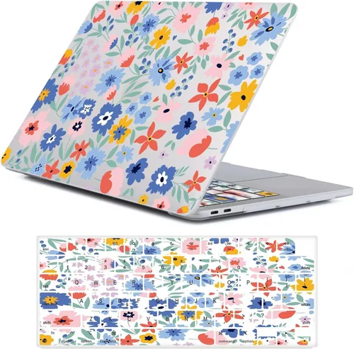 Miniatura 16 de Fancity Funda compatible con MacBook Pro de 13 pulgadas con Touch Bar versión 2022-2016, chip M2 M1 A2338/A2289/A2251/A2159/A1989/A1706, carcasa