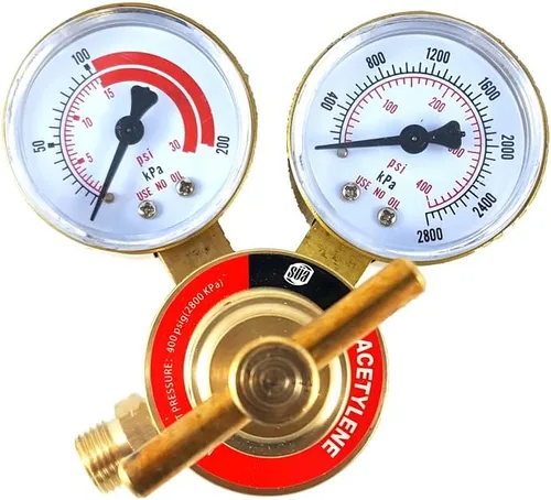 Miniatura 8 de SÜA - Reguladores de Oxígeno y Propano para Soldadura, Medidores de Gas en Pareja - Entrada Posterior - Serie LDB - Revisa todas las imágenes y lee