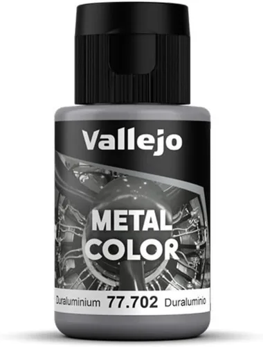 Miniatura 17 de Vallejo - Color Metálico Aluminio 32 ml (1.08 fl.oz.) Reproduce fielmente diferentes acabados metálicos