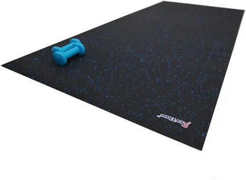 Miniatura 3 de RevTime Alfombrilla para caminadora de 6.5 x 3 pies (78 x 36 pulgadas) para equipo de fitness resistente, color negro