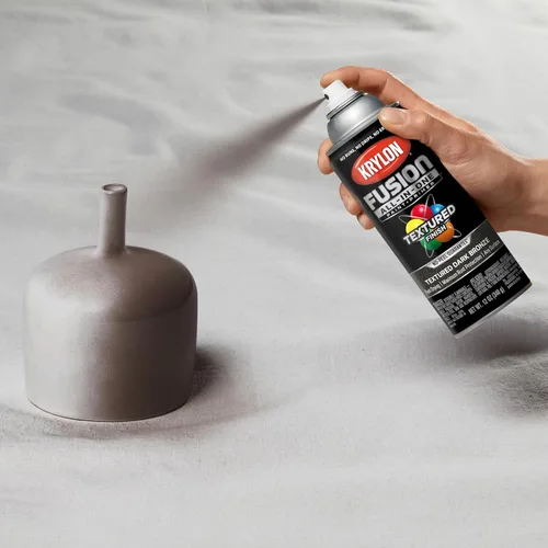 Miniatura 116 de Krylon Fusion - Pintura en aerosol adhesiva todo en uno para uso en interiores y exteriores, 12 onzas, aluminio