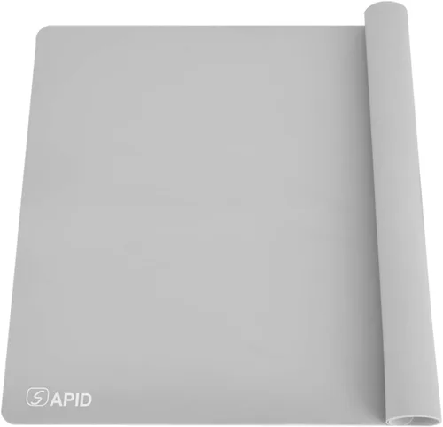 Miniatura 8 de SAPID Hoja de silicona extra grande para manualidades de 23.6 x 31.4 pulgadas, alfombrillas de silicona gruesa para fundición de joyas, alfombrilla