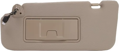 Miniatura 22 de SCITOO Visera solar del lado del conductor izquierdo para Toyota Camry 2006 2007 2008 2009 2010 2011 (con techo solar, con espejo, sin luz), gris