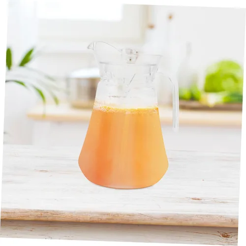 Miniatura 5 de Jarra de bebidas de 1,5 l, jarra de té helado, jugo de leche, jarra inastillable, refrigerador, uso doméstico
