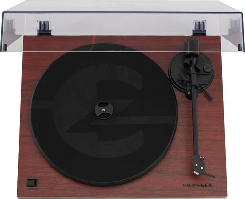 Miniatura 6 de Crosley C6B-MA tocadiscos Bluetooth con accionamiento por correa con brazo de tono ajustable, caoba Mahogany