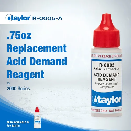 Miniatura 2 de Taylor R-0005-A-24 Reactivos de reemplazo Demanda de ácido 5, como se muestra