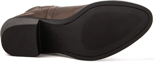 Miniatura 7 de GLOBALWIN Botas de tobillo para mujer, botas vaqueras del oeste