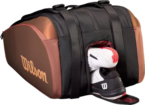 Miniatura 6 de Wilson – Bolsa de tenis para adultos Marrón