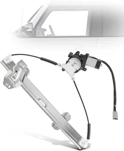 Miniatura 10 de YHTAUTO Elevalunas eléctrico del lado del pasajero delantero con conjunto de motor de 2 pines para Honda Civic 1996-2000, Coupé de 2 puertas