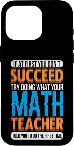 Miniatura 20 de Math Humor Do What Your Math Teacher Says Math Teacher Case for iPhone 17