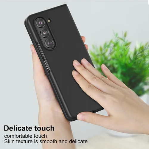 Miniatura 4 de Foluu Funda Slim Fit para Samsung Galaxy Z Fold 5, con protector de pantalla frontal integrado, cubierta protectora de PC mate ultradelgada