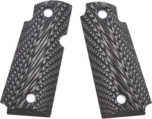 Miniatura 6 de Empuñaduras G10 personalizadas para Kimber Micro Carry 380 ACP G10 Grips con Ambi, Agresivo OPS Starburst Textura 6 opciones de color Rojo/Negro