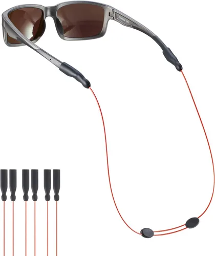 Miniatura 11 de Correa para lentes de sol, correa ajustable sin cola, lentes y correas de cable, soportes para lentes alrededor del cuello, cordón para hombres