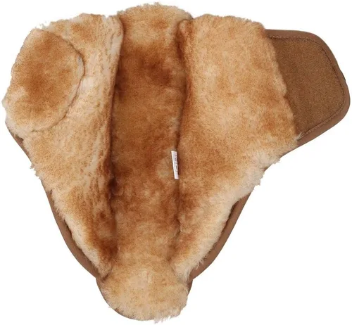 Miniatura 2 de PAMIR Pantuflas de casa de oveja ajustables para hombre con espuma viscoelástica para interiores y exteriores con puntera abierta