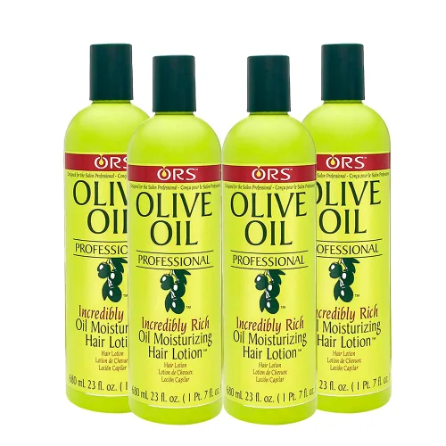 Miniatura 12 de ORS Aceite de oliva profesional increíblemente rico aceite hidratante loción capilar 23 onzas (1)