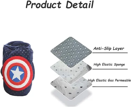 Miniatura 2 de Rodilleras antideslizantes para bebé, para bebés, 2 pares