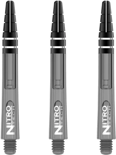 Miniatura 4 de RED DRAGON Nitrotech Dart Shafts - Transparent Polymer Stems with Flight Locking System for Secure Flight Retention - Available in Short