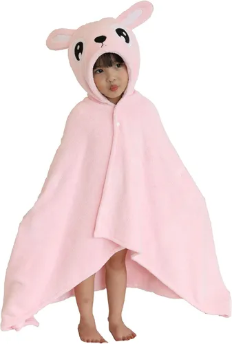 Miniatura 6 de Toalla de baño para niños con capucha, toallas de playa de gran tamaño, bata de baño para piscina, playa, baño