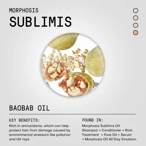 Miniatura 7 de Framesi Morphosis Sublimis Oil Shampoo 8.4 fl oz
