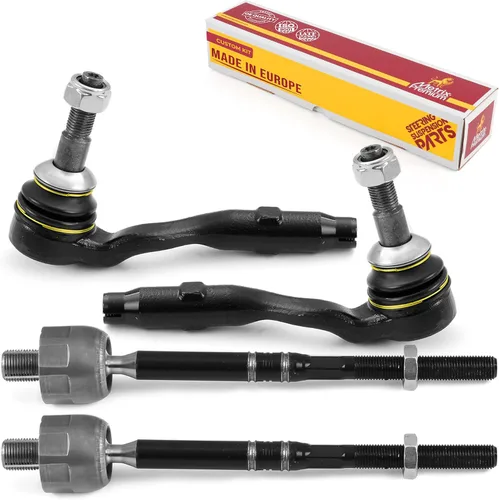 Miniatura 235 de Metrix Premium Chassis Parts - Juego de 4 barras de acoplamiento interior y exterior para Audi A3 15-16, Seat Leon 06-20 (México), 09-17 Volkswagen