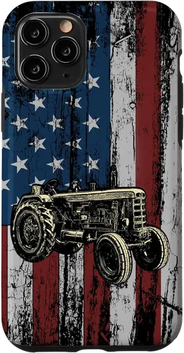 Miniatura 29 de Patriotic Tractor American Flag Tractor Farm Gift Farmer Case for iPhone 17