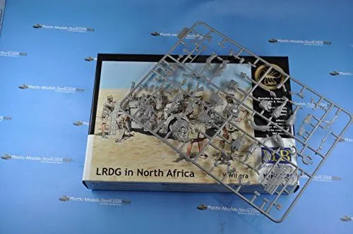 Miniatura 6 de LRDG EN ÁFRICA DEL NORTE, Segunda Guerra Mundial ERA 5 FIGURAS 1/35 MAESTRO BOX 3598