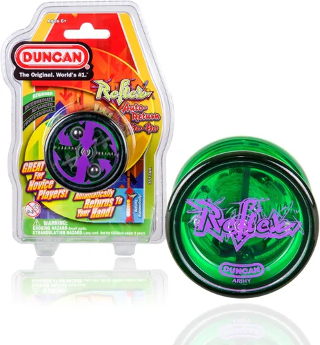 Miniatura 12 de Duncan Toys Reflex - Yo-Yo con retorno automático y truco de cuerda para principiantes, rojo