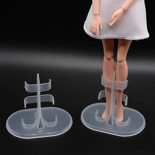 Miniatura 2 de TOPINCN 5/10 soportes de exhibición para muñecas, soporte de juguete pequeño para muñecas, soporte de exhibición de muñecas de plástico, soporte