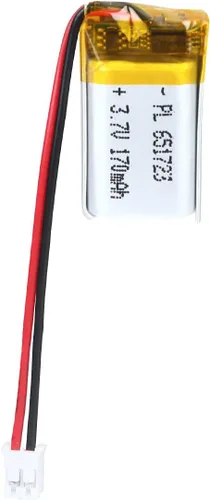 Miniatura 15 de 502535 3.7V Batería Lipo 450mAh 502535 Paquete de Batería Recargable de Polímero de Litio con Conector JST PH2.0mm para Dispositivo Electrónico