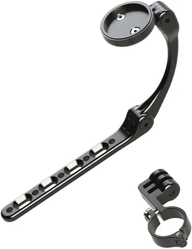 Miniatura 3 de TRIRIG Polymount 3 en 1 Aero Bars Out Front Bike Computer Mount BTA Soporte y elevador con abrazadera de cámara de acción - Compatible con soporte