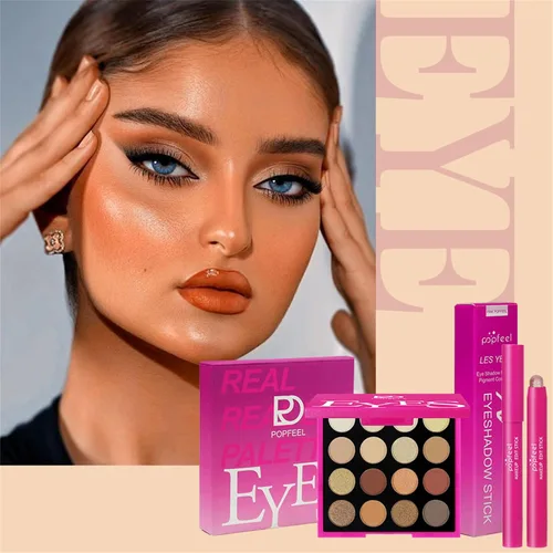 Miniatura 7 de Kit de maquillaje todo en uno rosa intenso para mujeres, kit completo, regalo de maquillaje para el día de la madre, para mujeres y niñas, paquete