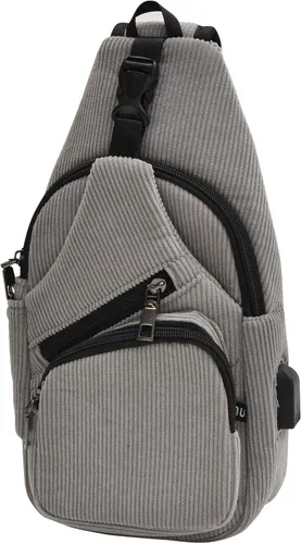 Miniatura 68 de Nupouch Mochila cruzada antirrobo, carga USB, mochila ligera para viajes, senderismo, todos los días