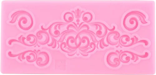 Miniatura 8 de Mujiang Moldes de fondant barrocos para fondant, molde de silicona para decoración de pasteles, decoración de cupcakes, arcilla de polímero