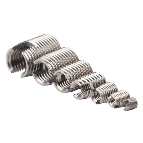 Miniatura 8 de Juego de 50 piezas de insertos de rosca interior de acero inoxidable 302 autorroscantes, herramienta de reparación de refuerzo, insertos roscados