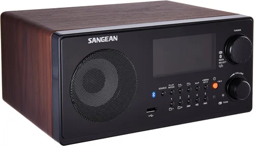 Miniatura 7 de Receptor de sintonización digital Sangean America Inc para mesa AM/FM-RDS/Bluetooth/USB Negro