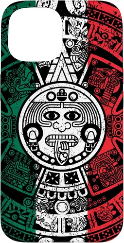 Miniatura 6 de Funda de la bandera de México con calendario azteca maya para iPhone 11