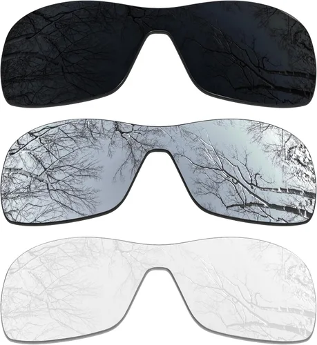 Miniatura 29 de ToughAsNails 3 pares de lentes polarizadas de repuesto para Oakley Antix Pack